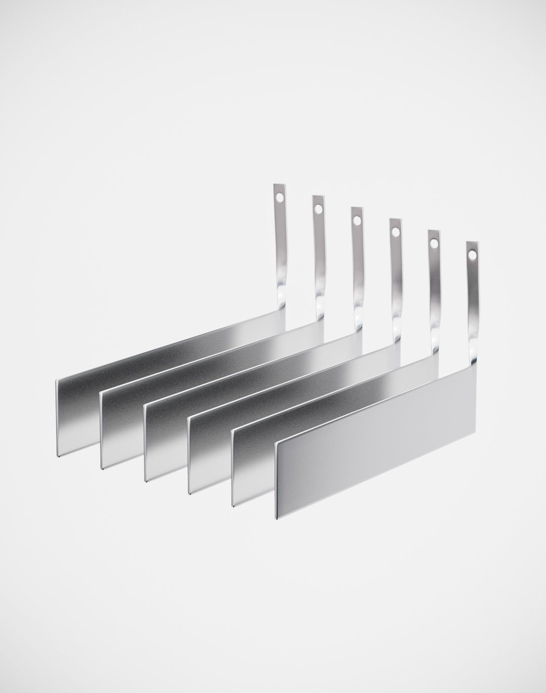 6 Ionizer Metal Plates